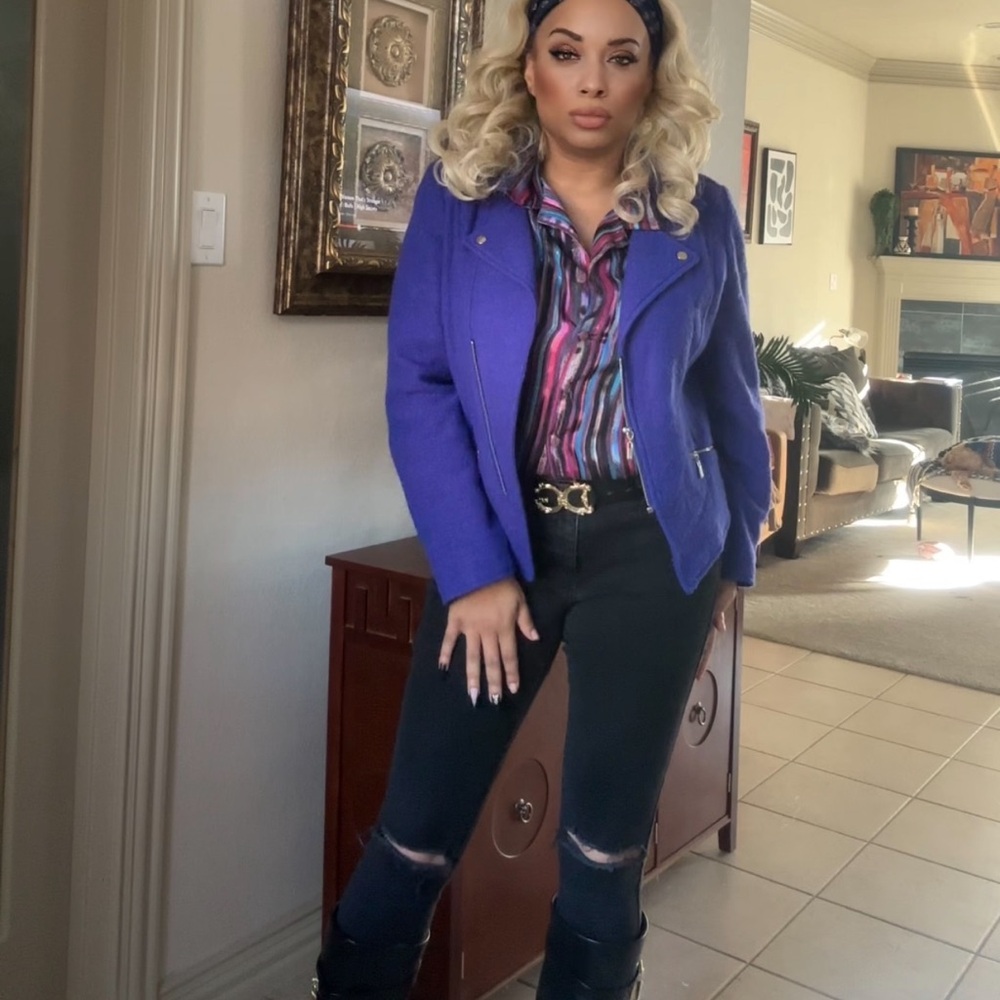 Women's Purple Jacket-A04